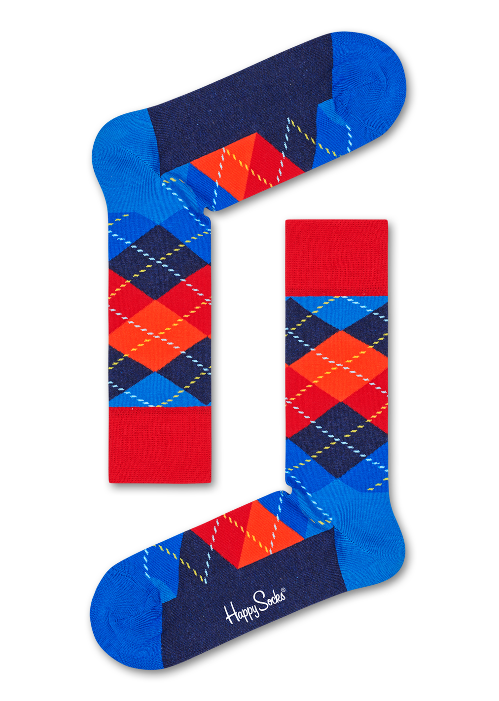 Argyle Socks, Blue | Happy Socks