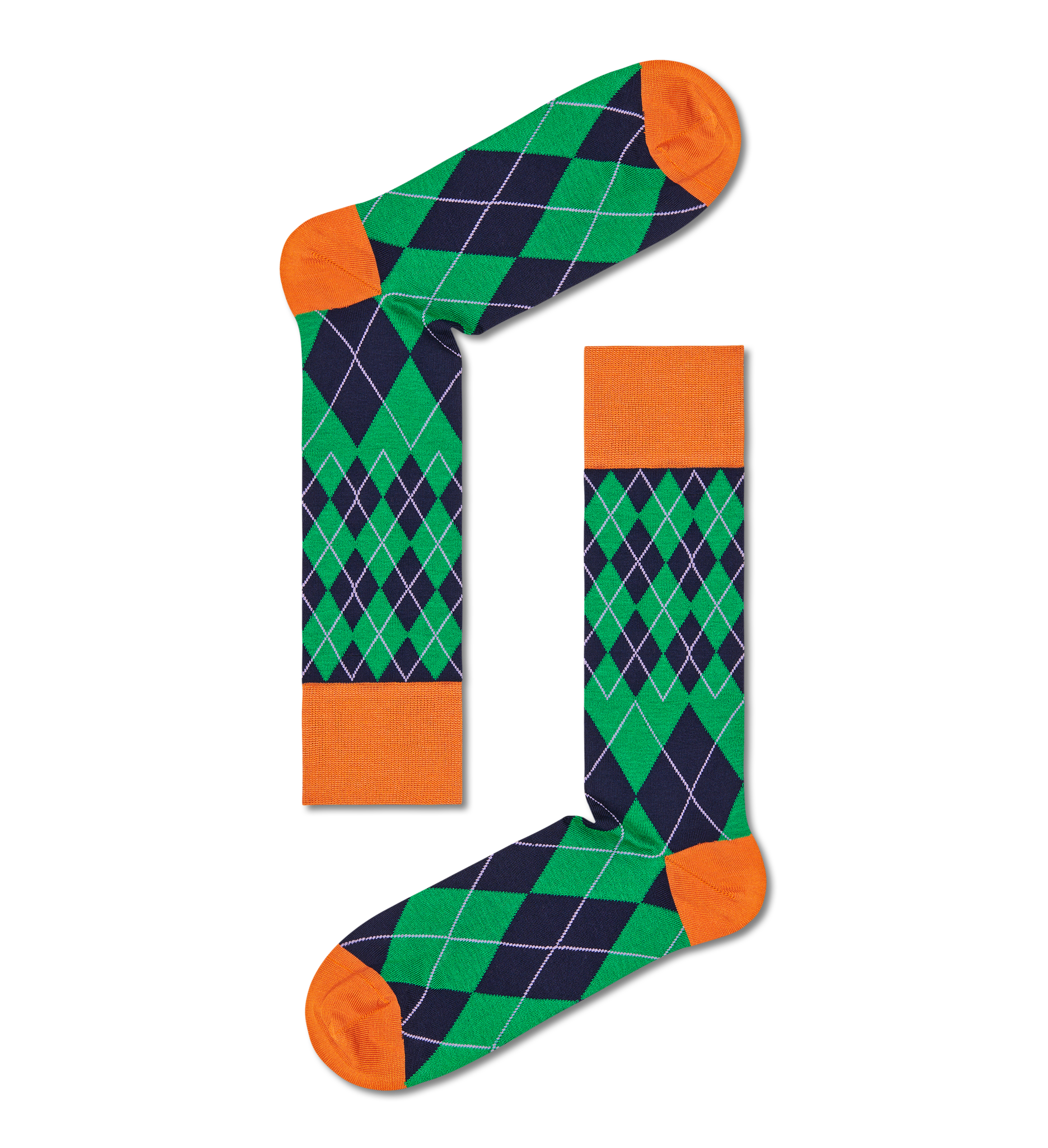 Green Dressed Argyle Sock | Happy Socks