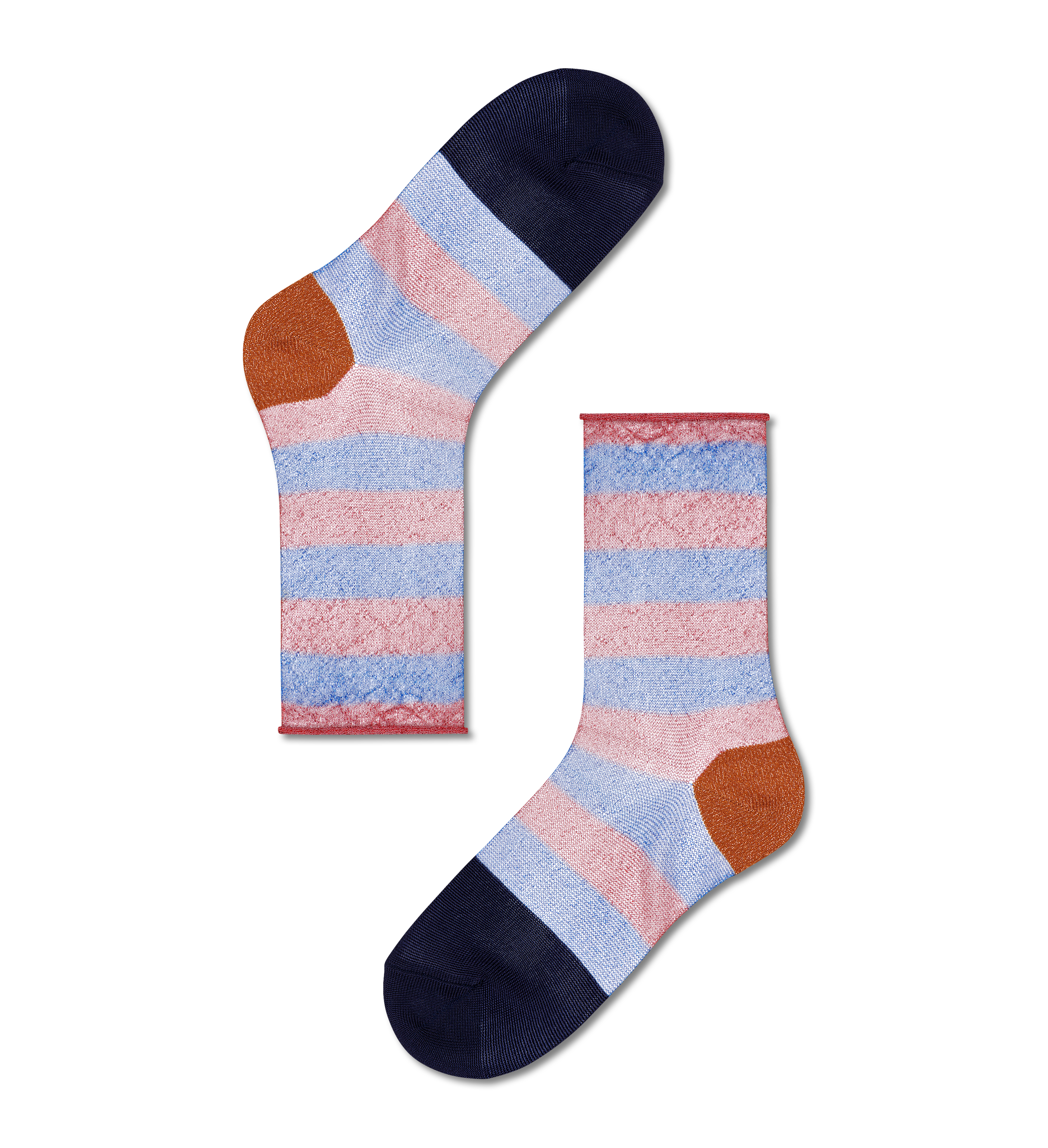 Light Pink Franca Ankle Sock | Happy Socks