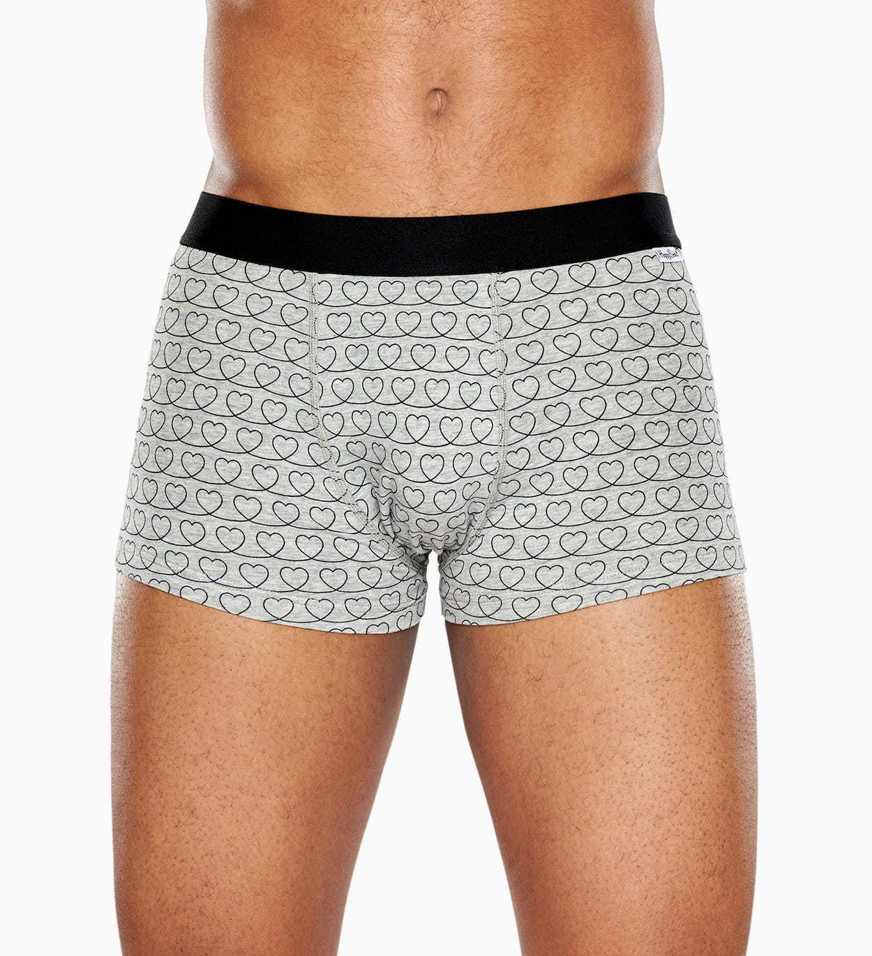 Weißer Trunk: Loveline - Herrenunterwäsche | Happy Socks