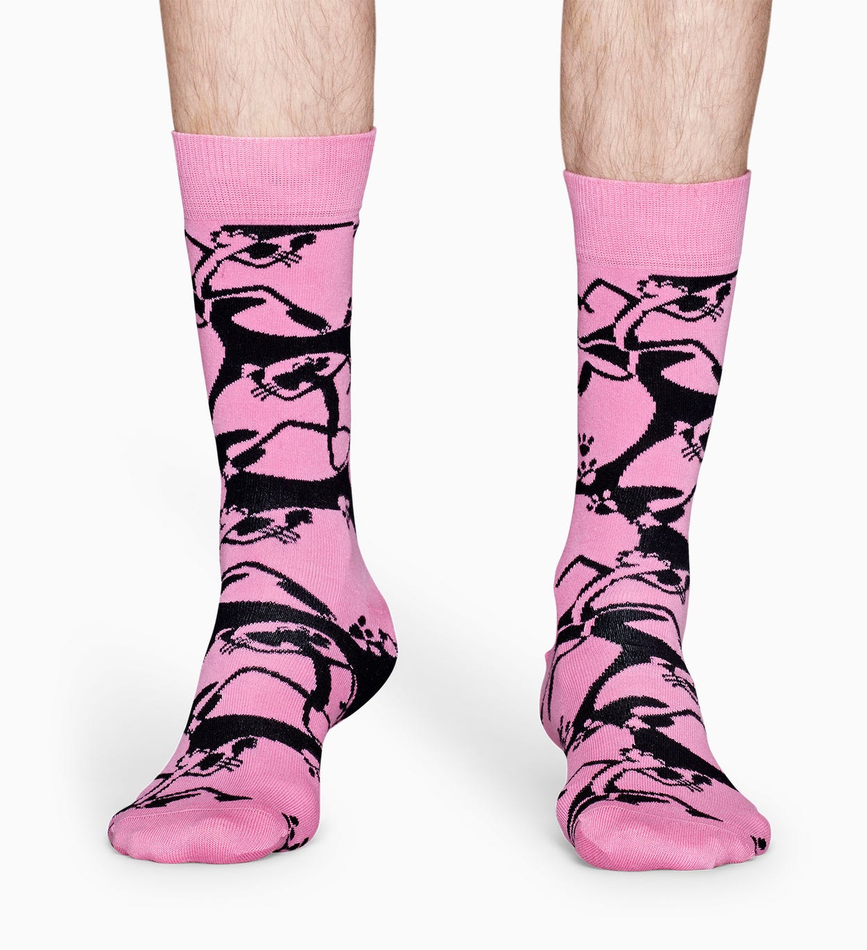 Happy Socks x Pink Panther: Pink-A-Boo Socken