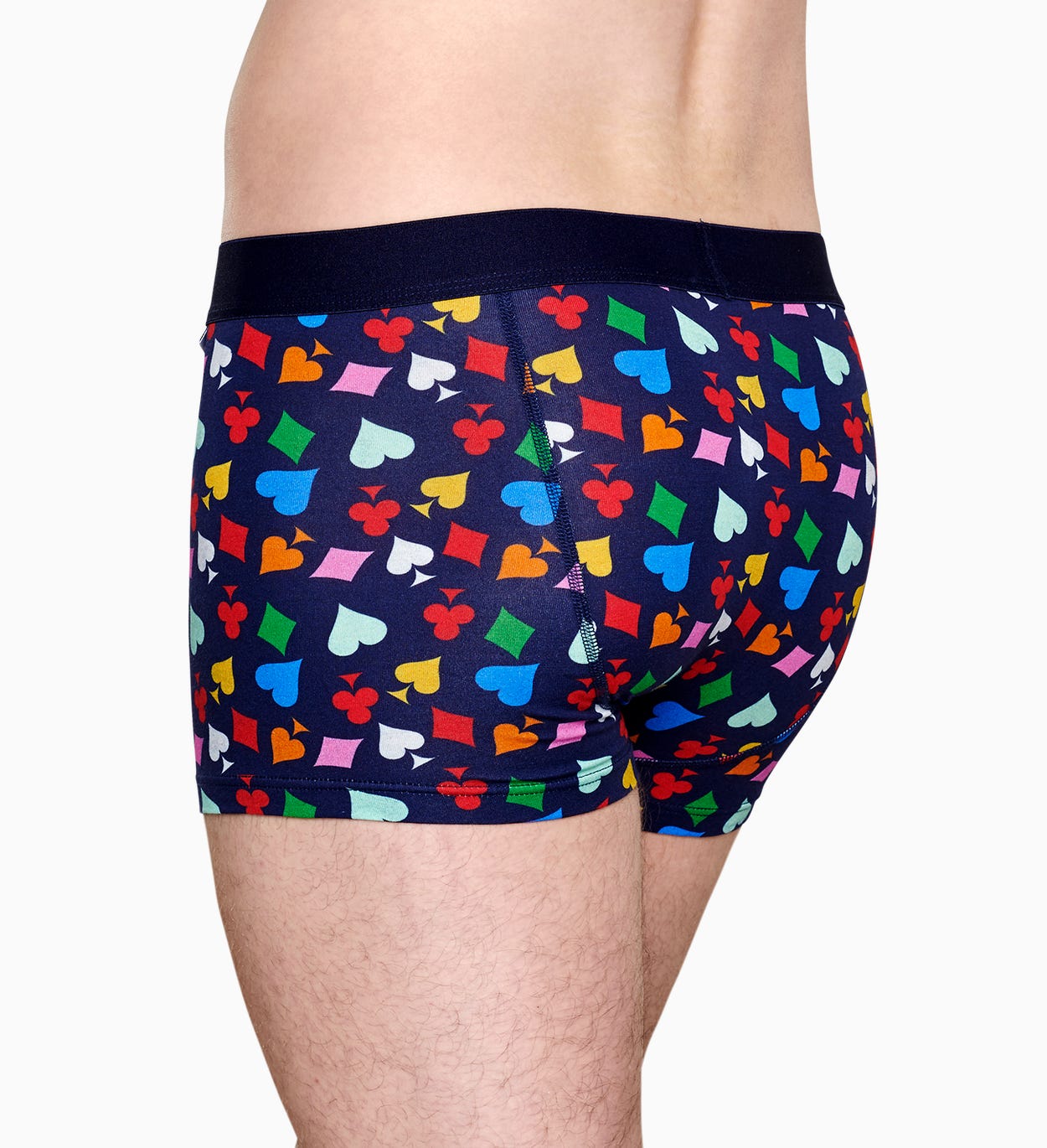 Herrenunterwäsche: Karten Trunk, Blau | Happy Socks