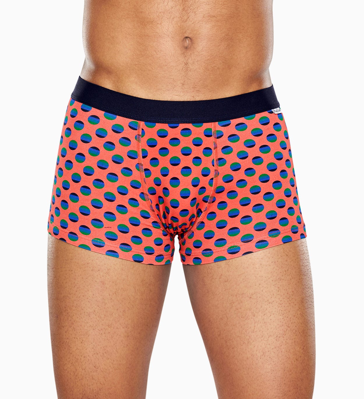 Orange Trunk: Sunrise Dot - Herrenunterwäsche | Happy Socks