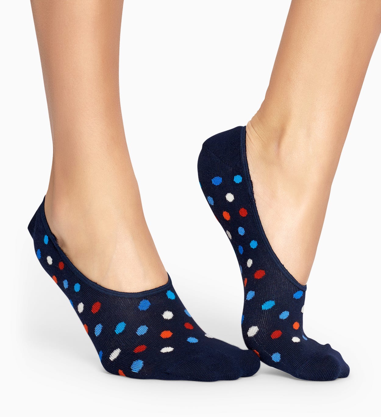 Blå bomullsstrumpor | Happy Socks