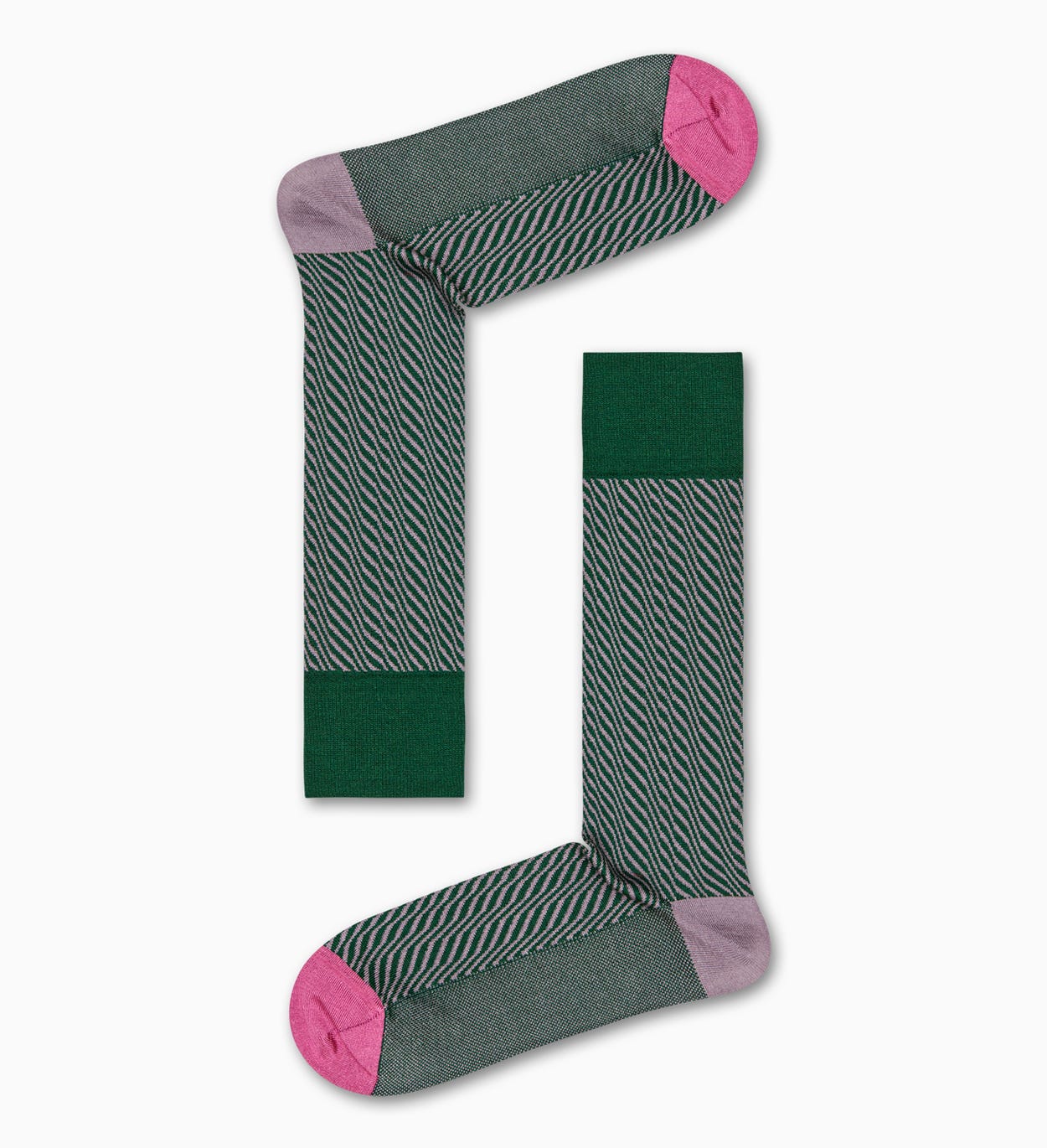 Grüne Anzugsocken: Volume - Dressed | Happy Socks