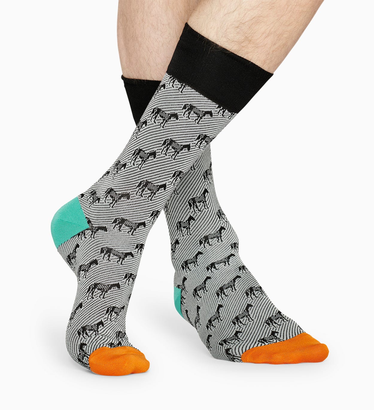 Graue Anzugsocken: Horse - DRESSED | Happy Socks