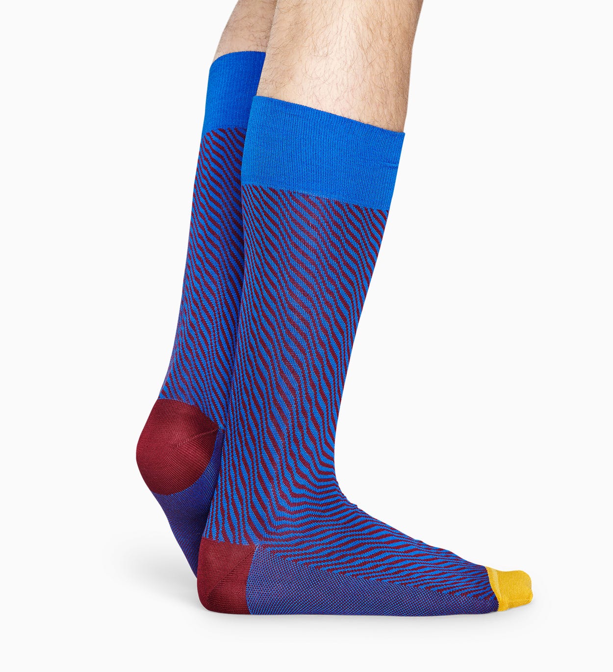 Blaue Anzugsocken: Volume - Dressed | Happy Socks