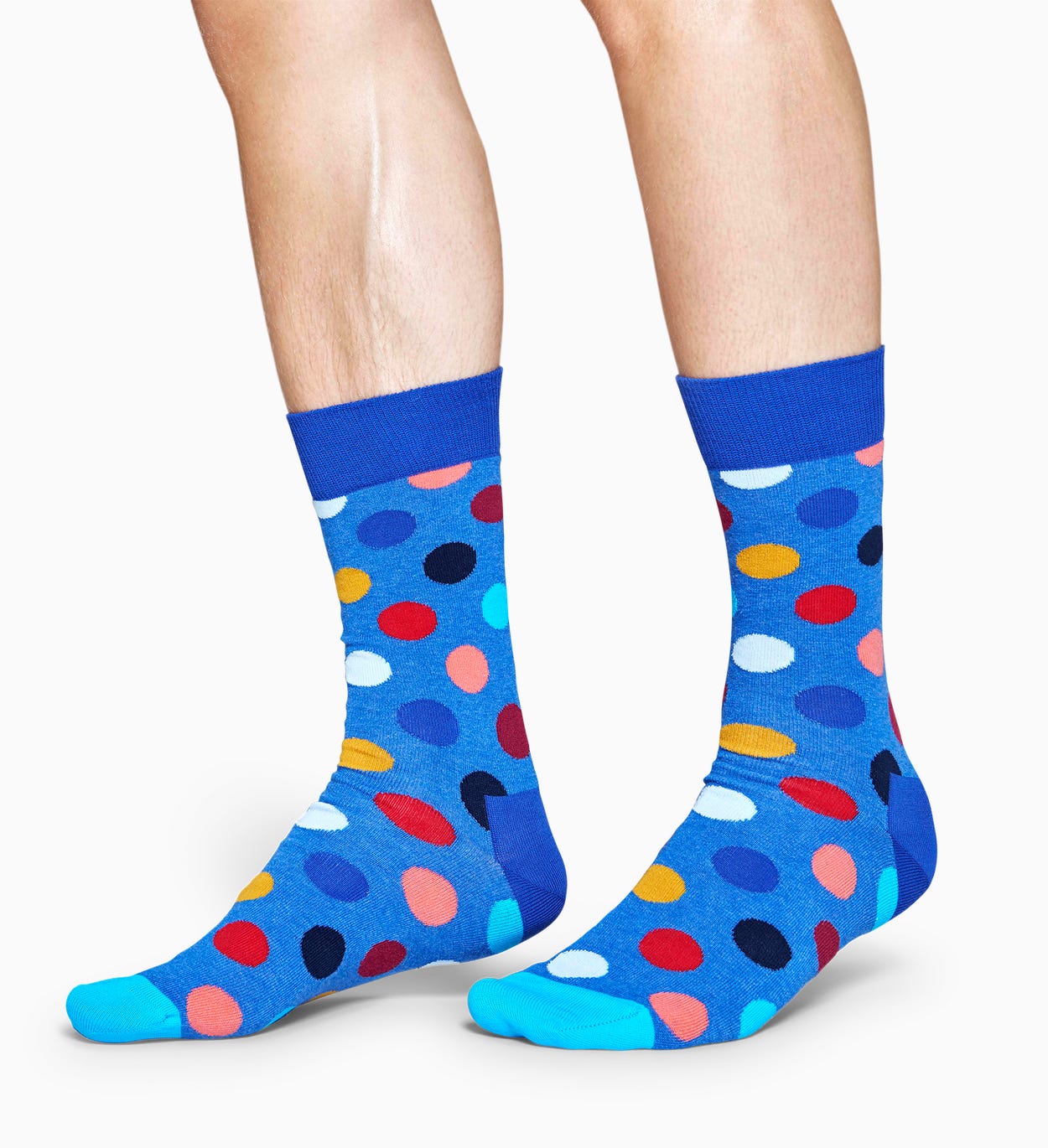 Blaue Baumwollsocken: Big Dot Design | Happy Socks