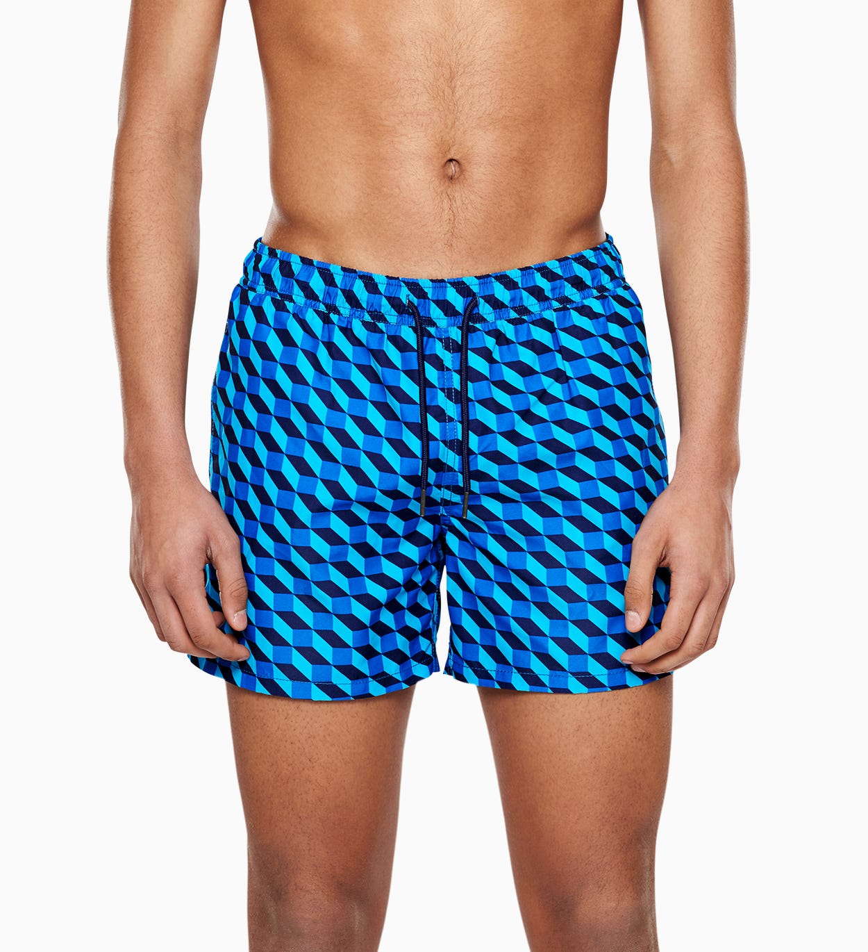 Herren Badeshorts: Filled OpticMuster | Happy Socks