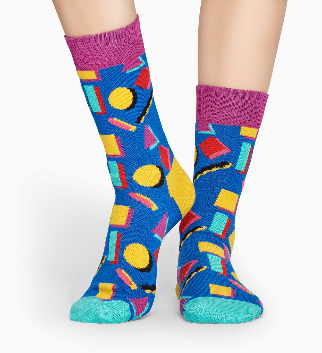 Blue socks: Nineties pattern | Happy Socks