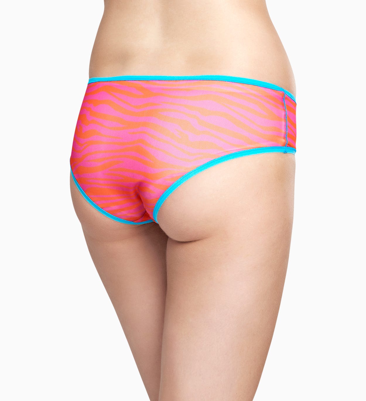 Pink mesh hipster: Zebra - Women's Underwear | Happy Socks