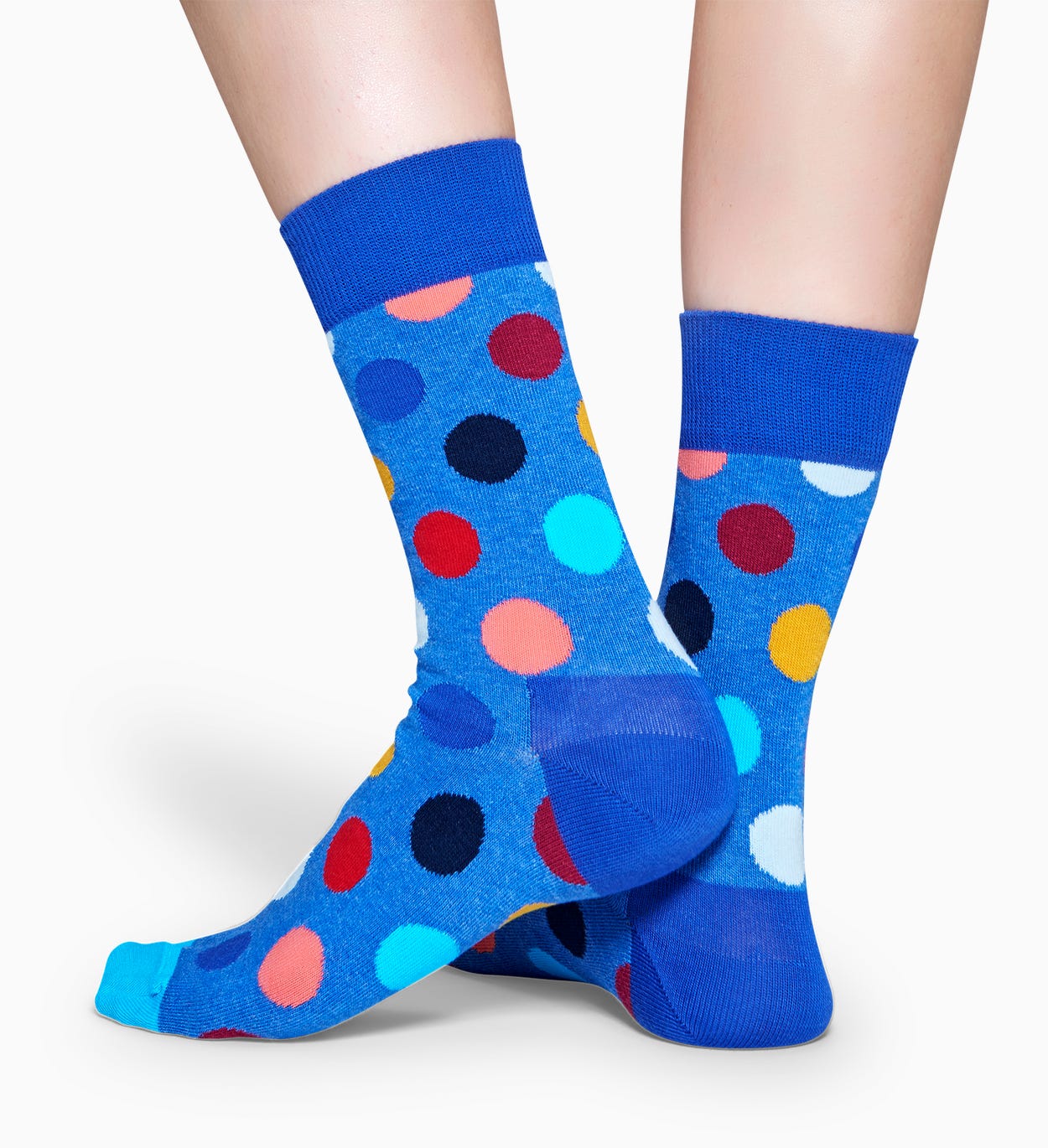 Blaue Baumwollsocken: Big Dot Design | Happy Socks