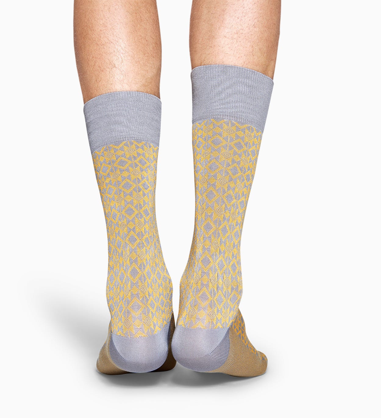 Gelbe Anzugsocken: Aztec - Dressed | Happy Socks