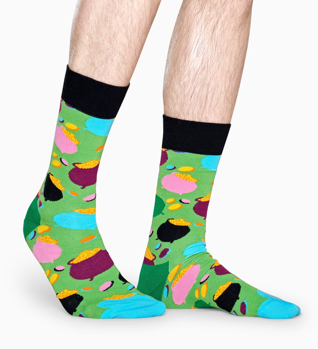 Grüne Pot of Gold Socken | Happy Socks