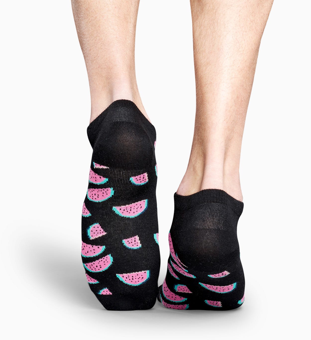 Knöchelsocken in Schwarz Pink: Watermelon | Happy Socks