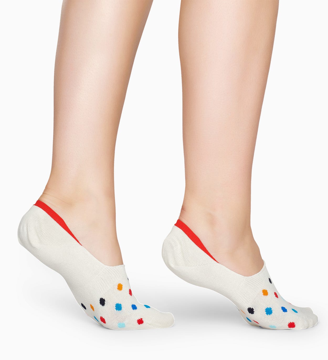 White liner socks: Dot pattern | Happy Socks