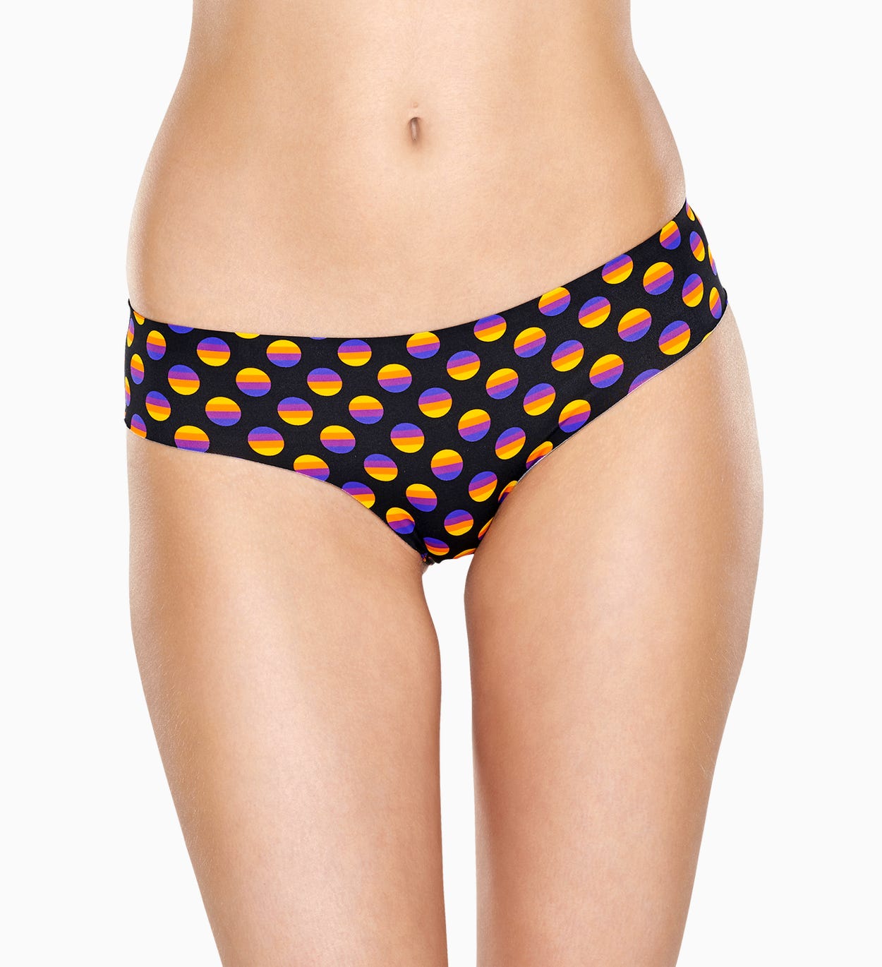 Schwarze Brief: Sunrise - Damenunterwäsche | Happy Socks