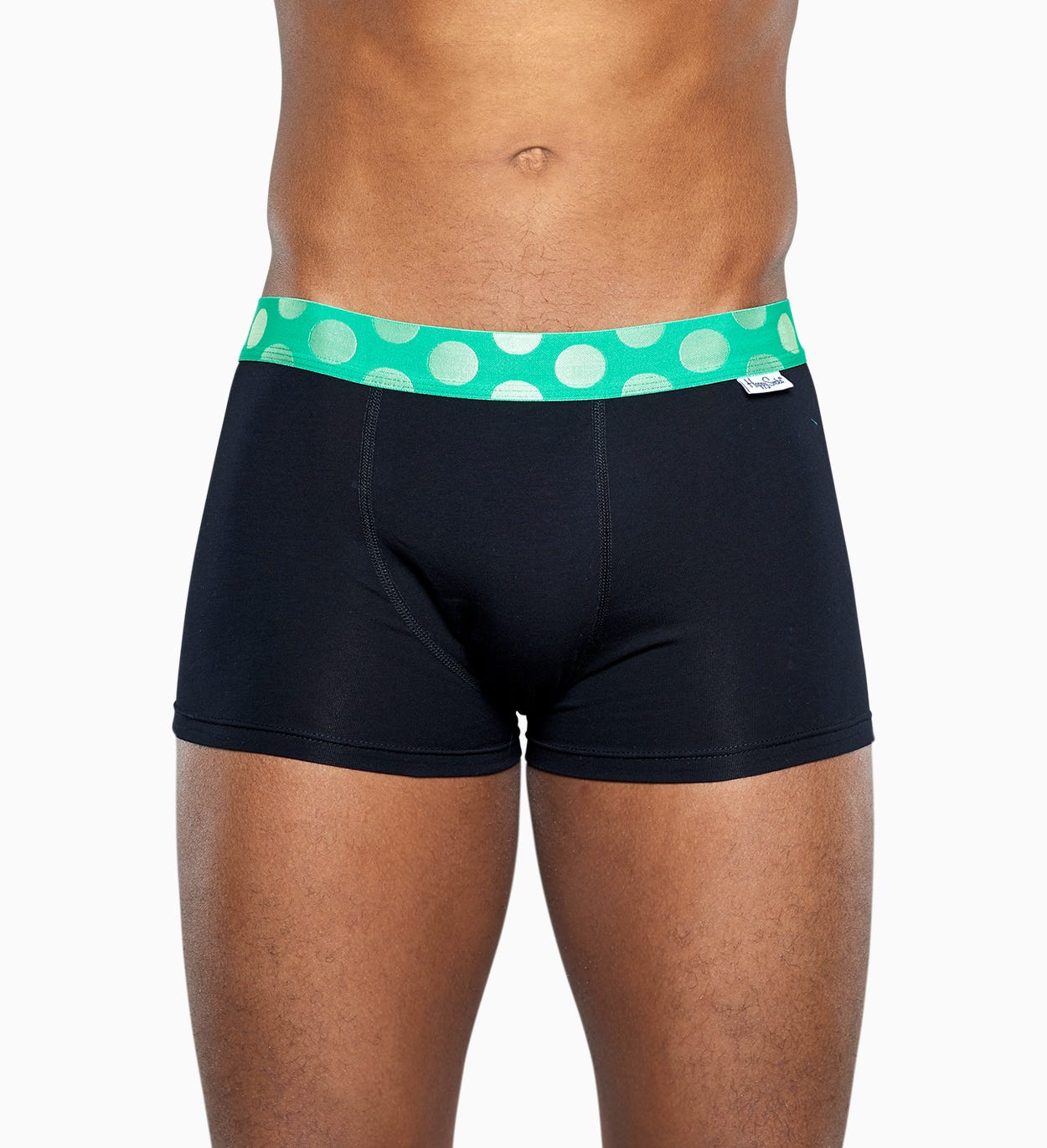 Schwarzer 3-Pack Contrast Trunk | Happy Socks