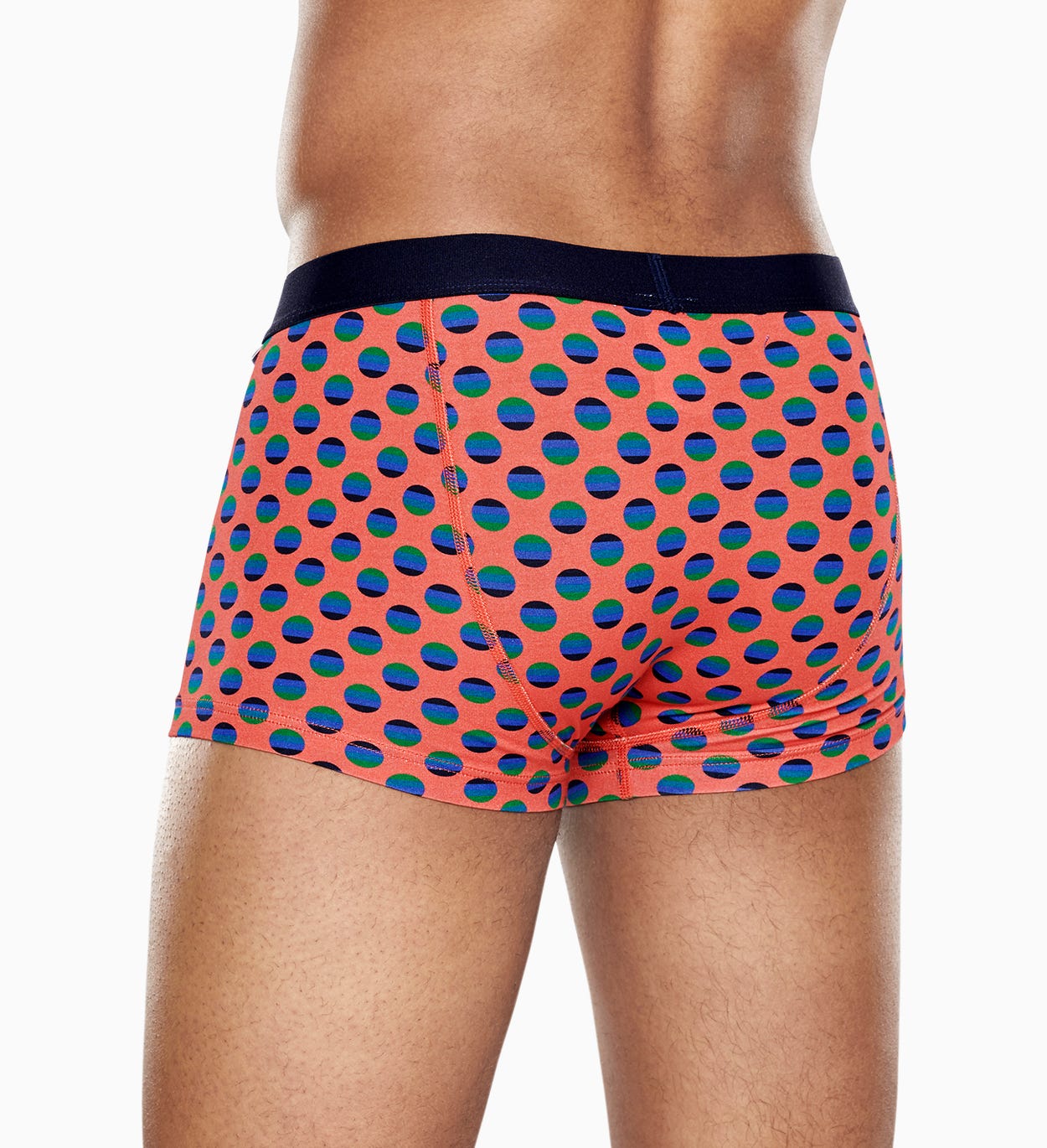 Orange Trunk: Sunrise Dot - Herrenunterwäsche | Happy Socks