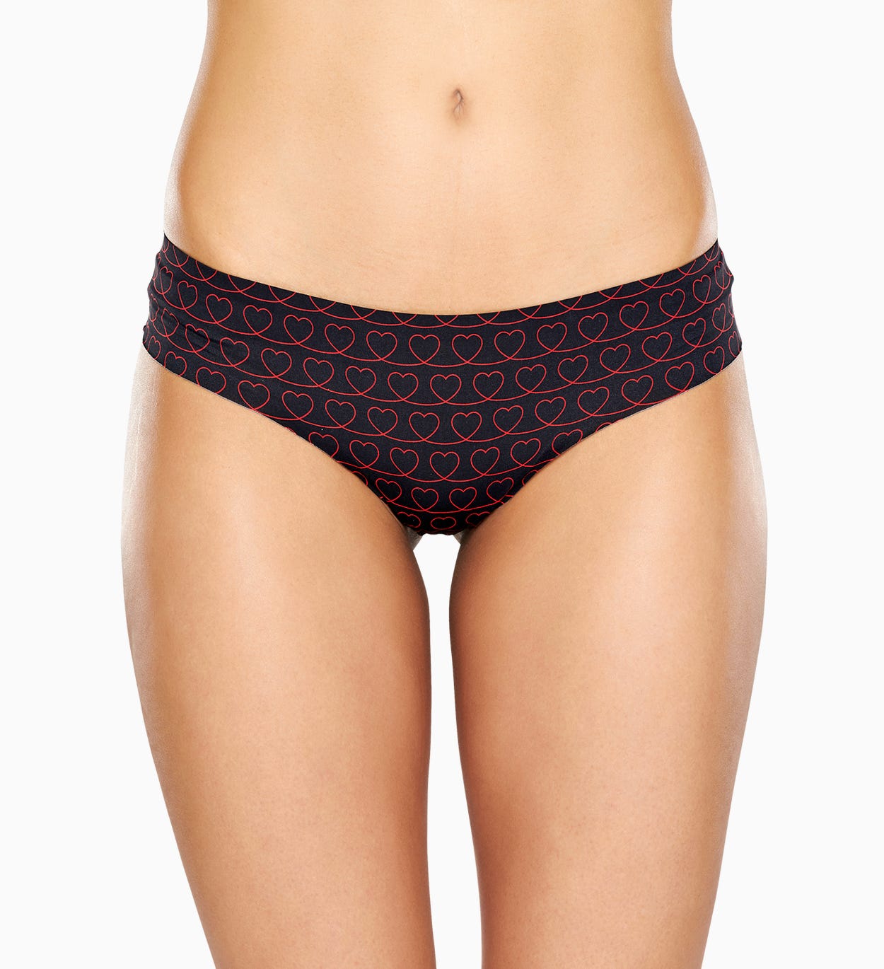 Schwarze Brief: Loveline - Damenunterwäsche | Happy Socks