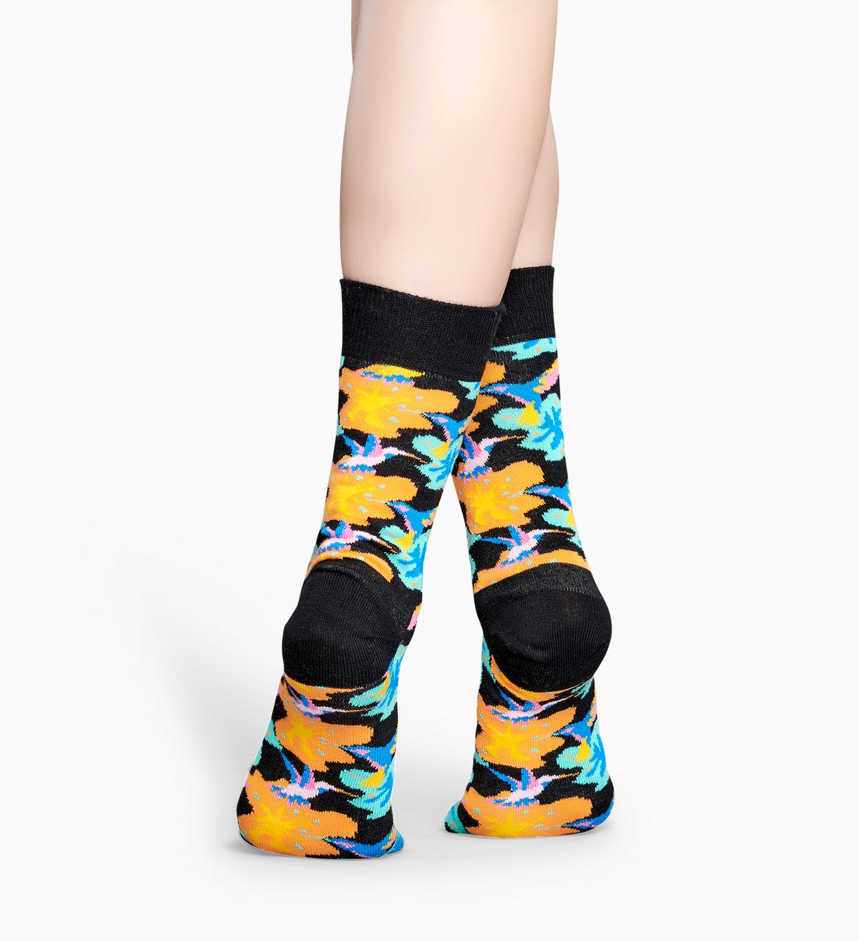 Schwarze Socken: Hummingbird | Happy Socks