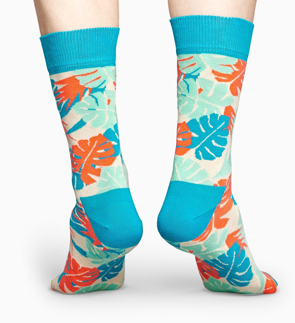 Blaue Blätter Socken: Leaves | Happy Socks