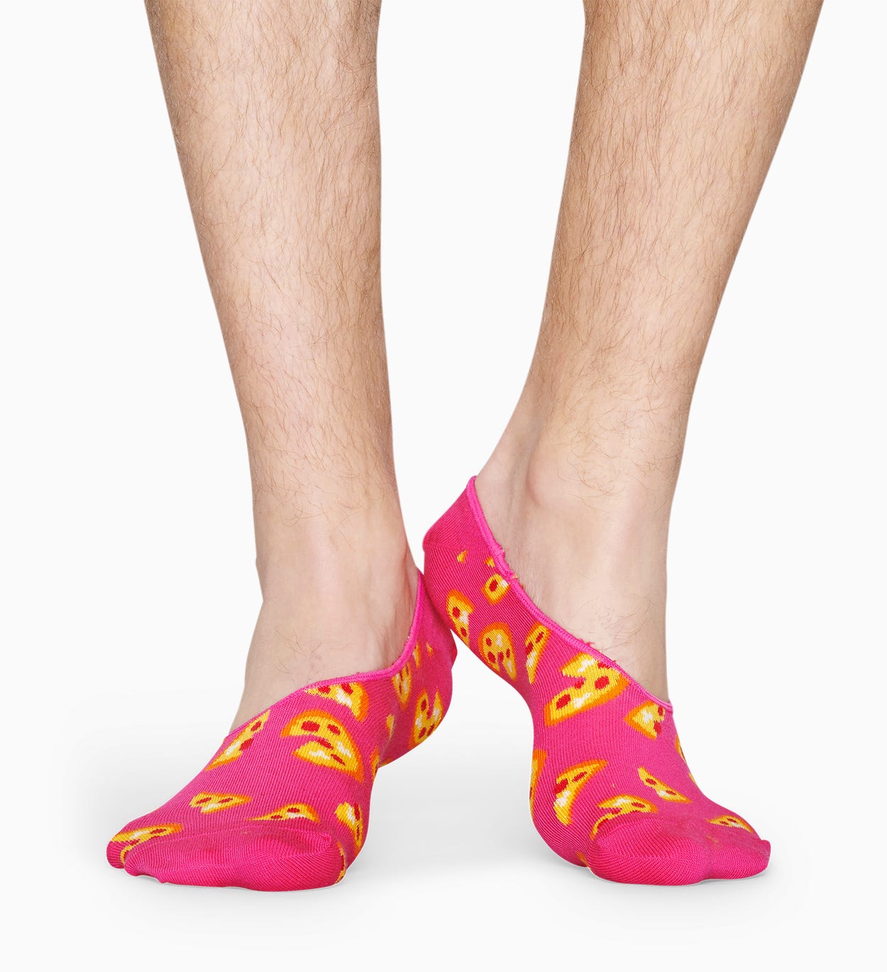Pinke Füßlinge: Pizza | Happy Socks