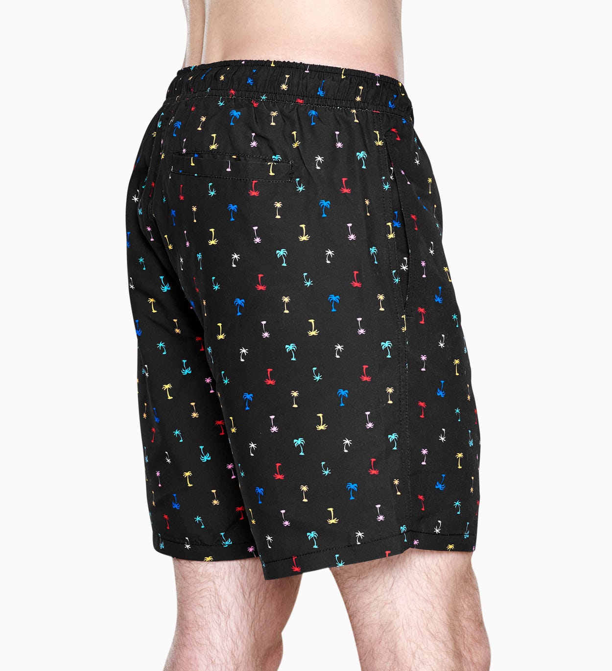 Bunte Badehosen: Palm Beach - Schwarz I Happy Socks