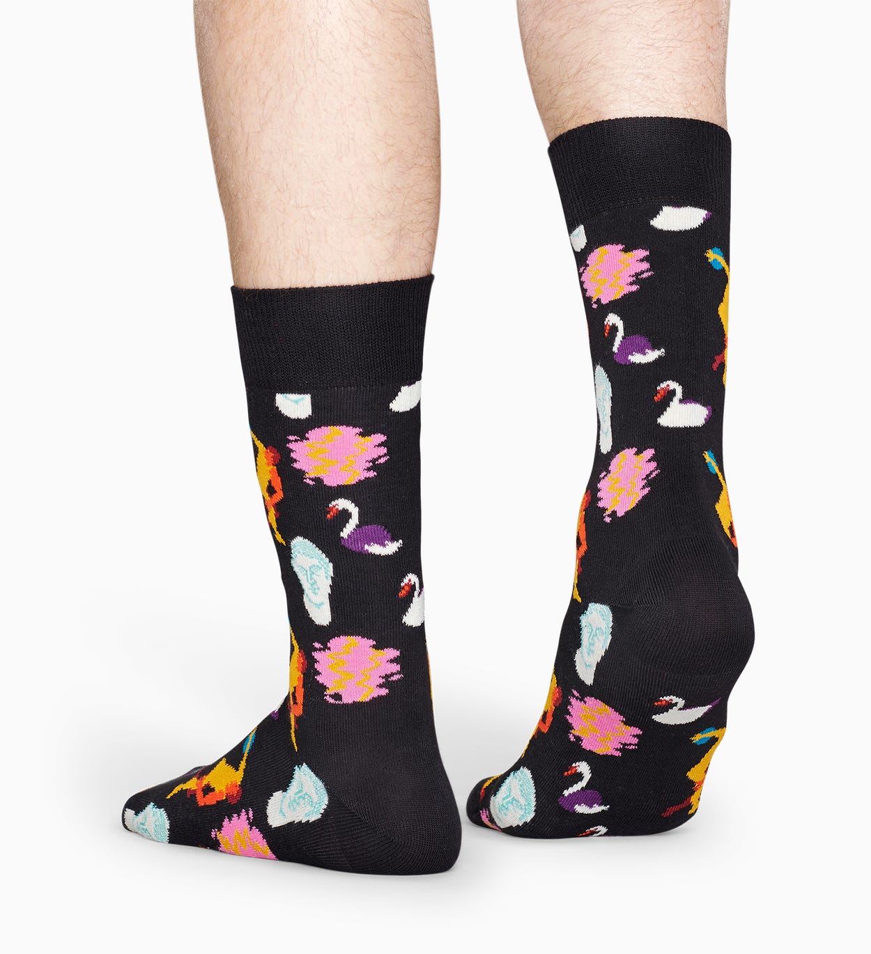 Gemusterte schwarze Socken: Park | Happy Socks