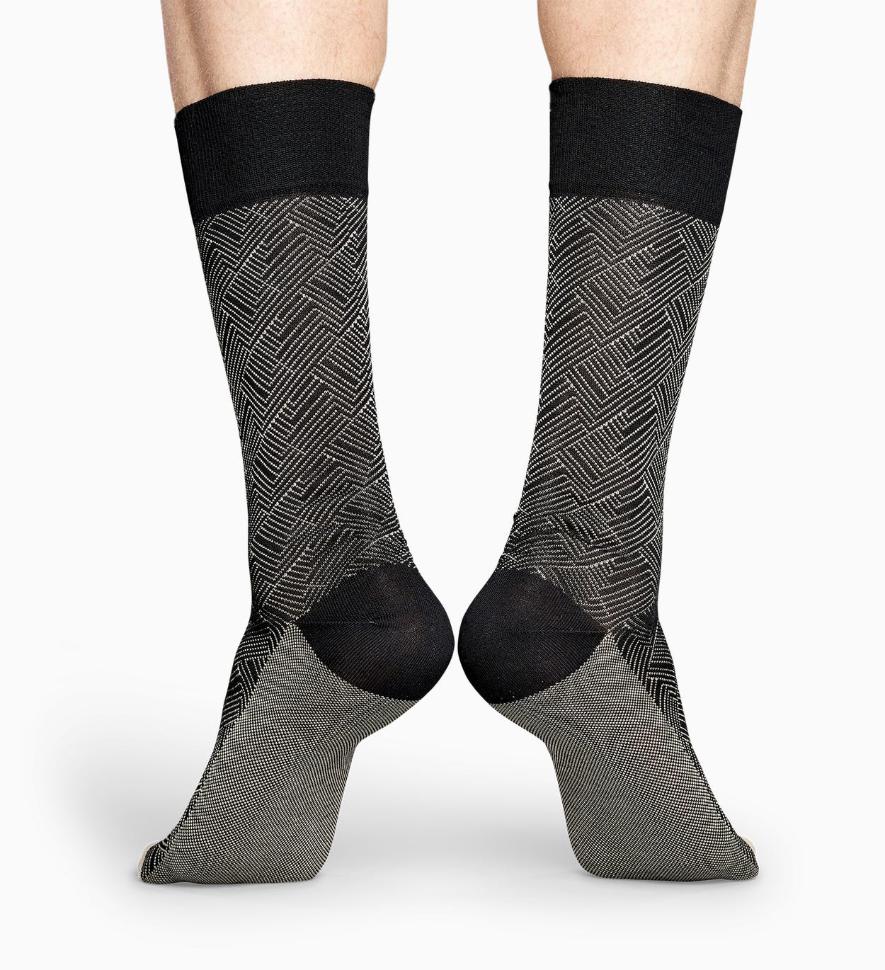 Schwarze Anzugsocken: Circuit - Dressed | Happy Socks