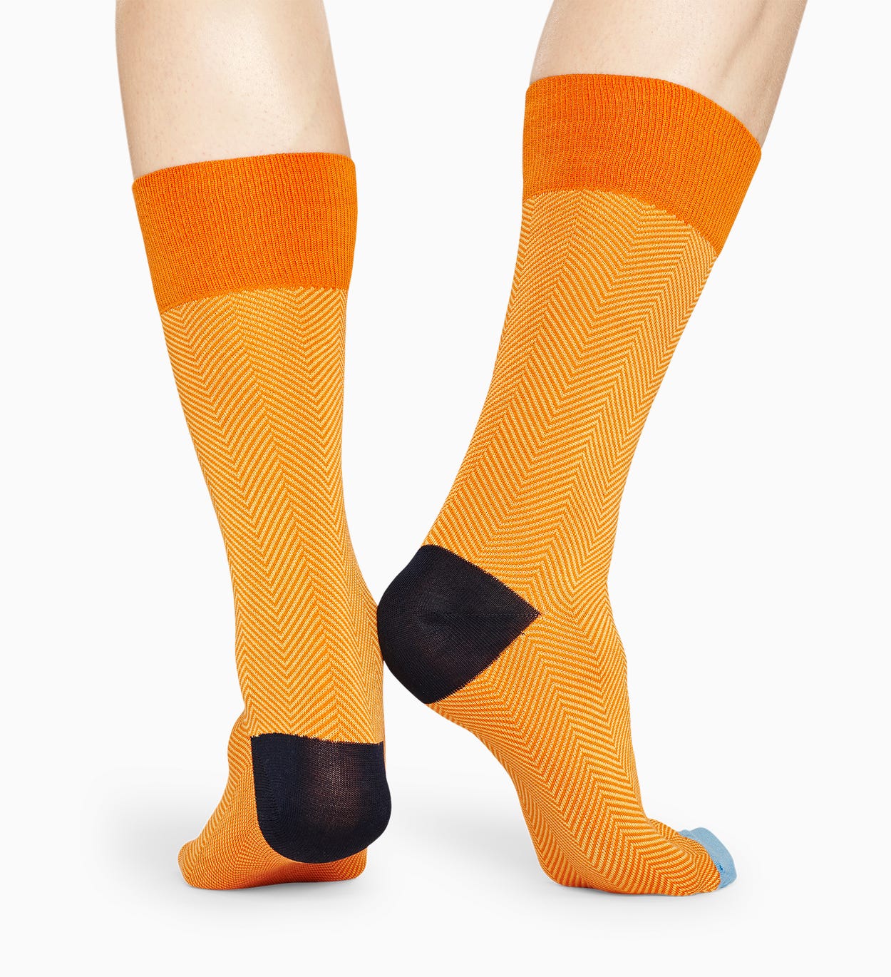 Orange Anzugsocken: Herringbone - DRESSED | Happy Socks