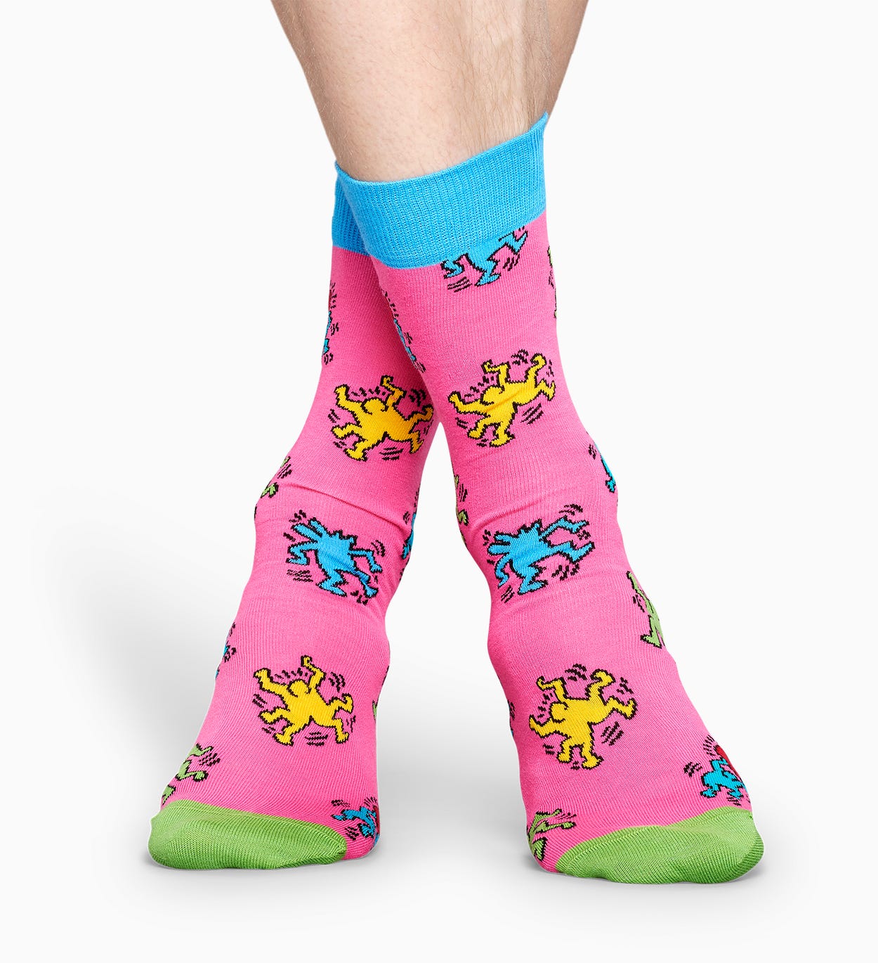 Happy Socks x Keith Haring: Dancing Socken