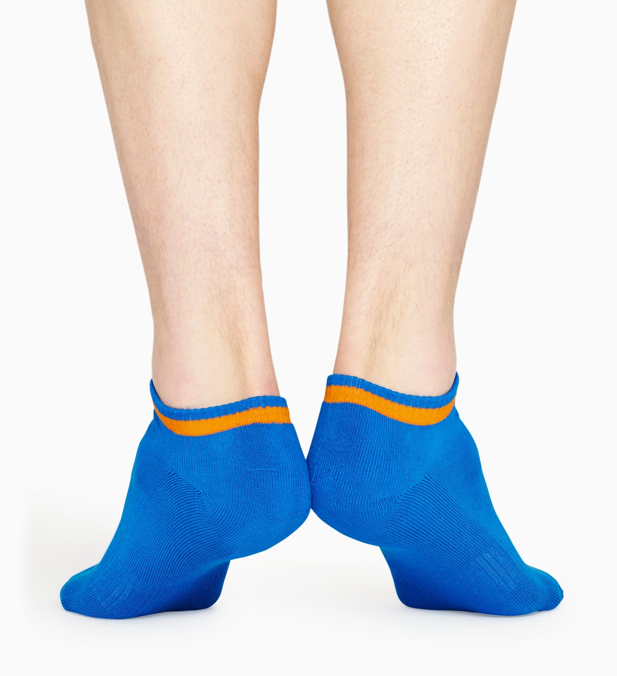 Blaue Sneaker-Socken, 2er Pack: Big Dot - ATHLETIC | Happy Socks