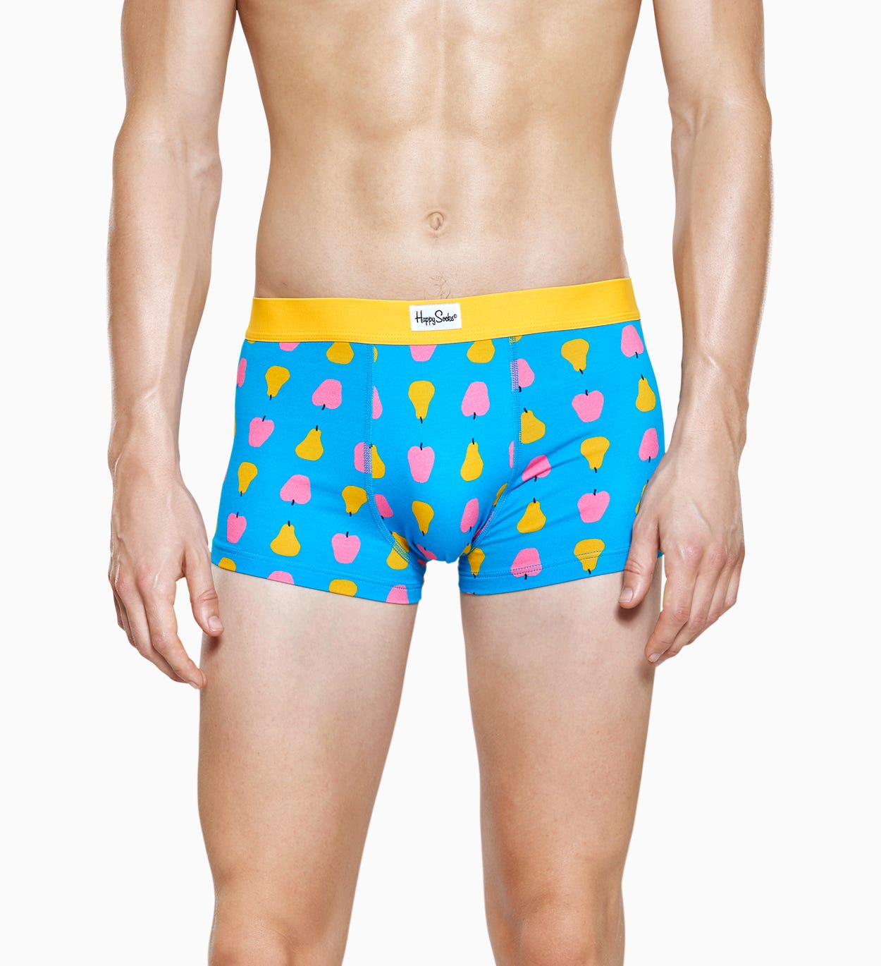 Hellblaue Herren Unterwäsche: Fruit Trunk | Happy Socks