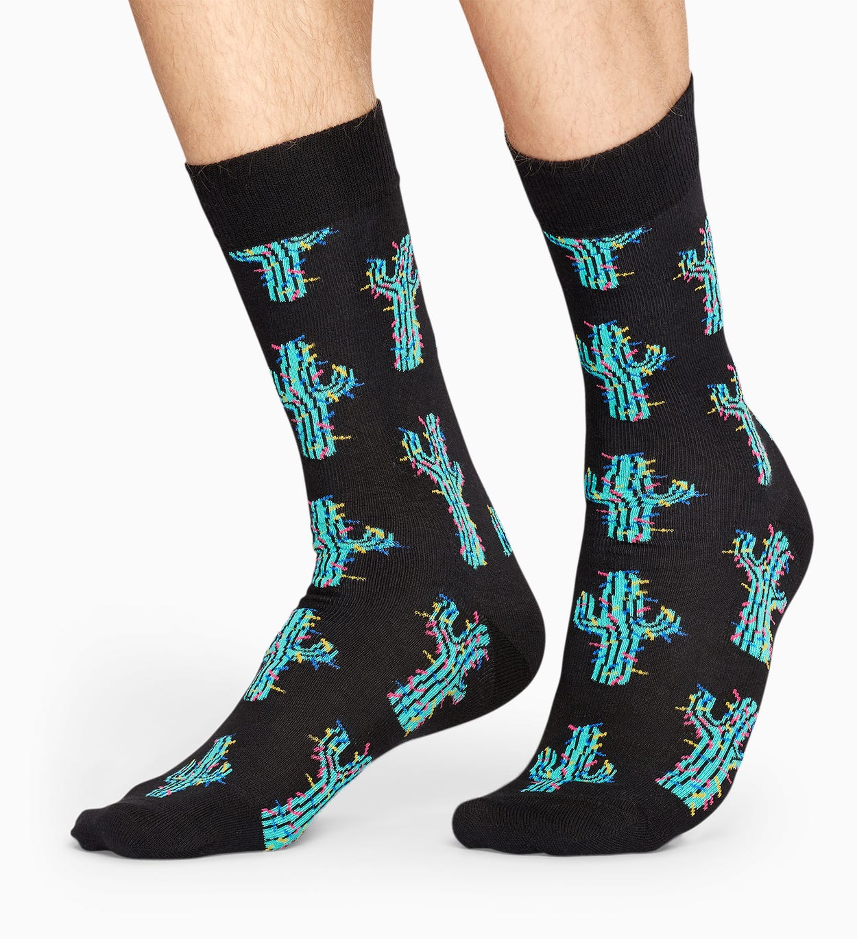 Black socks: Cactus pattern | Happy Socks