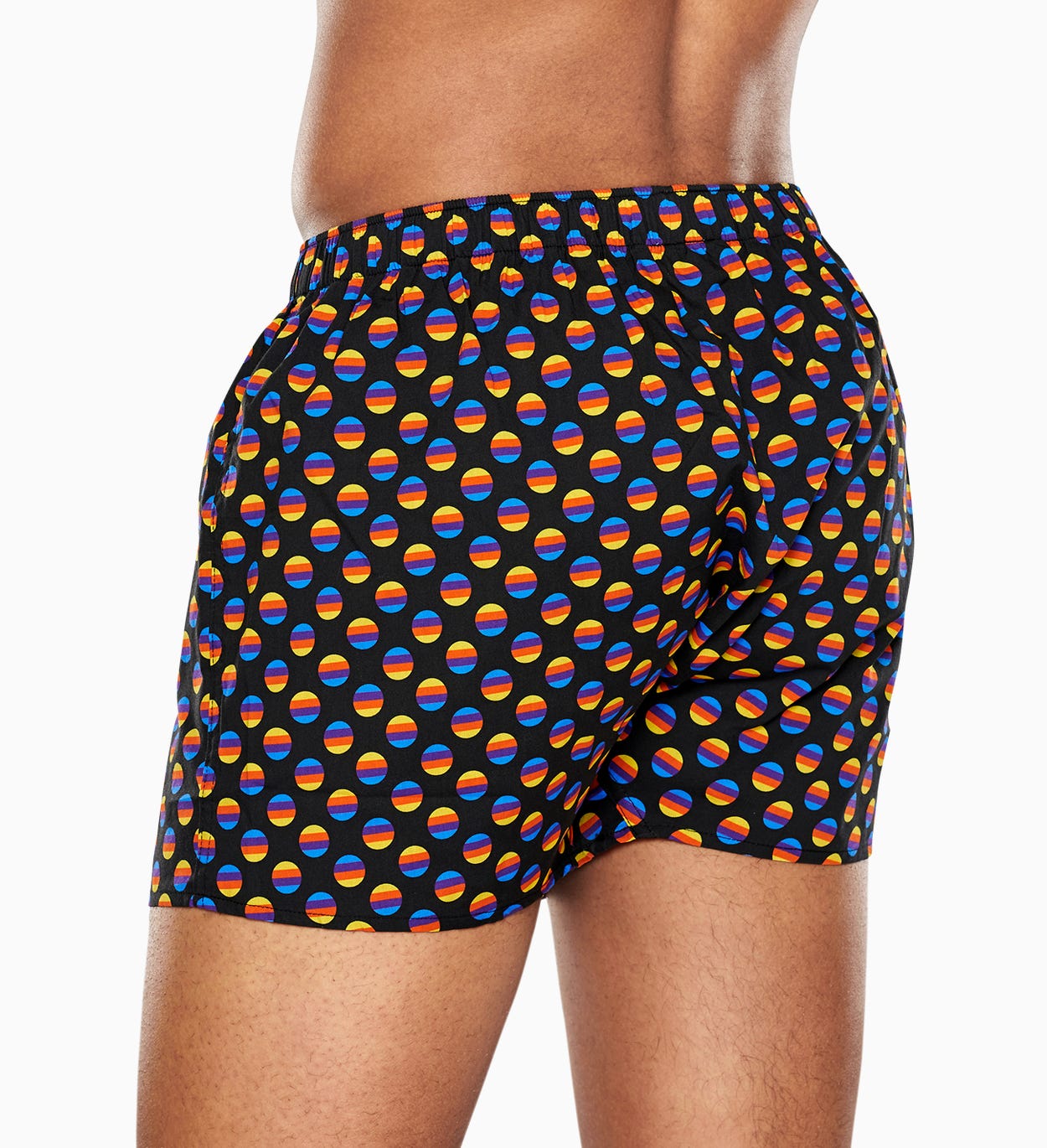Schwarzer Boxer: Sunrise - Herrenunterwäsche | Happy Socks