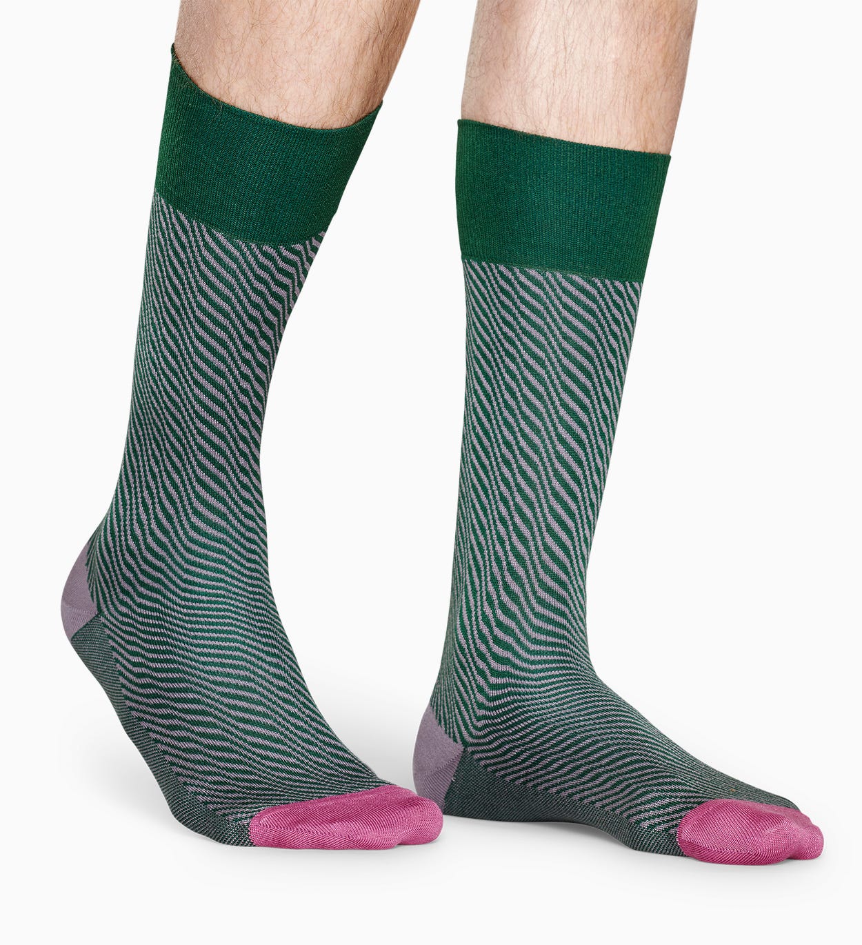 Grüne Anzugsocken: Volume - Dressed | Happy Socks