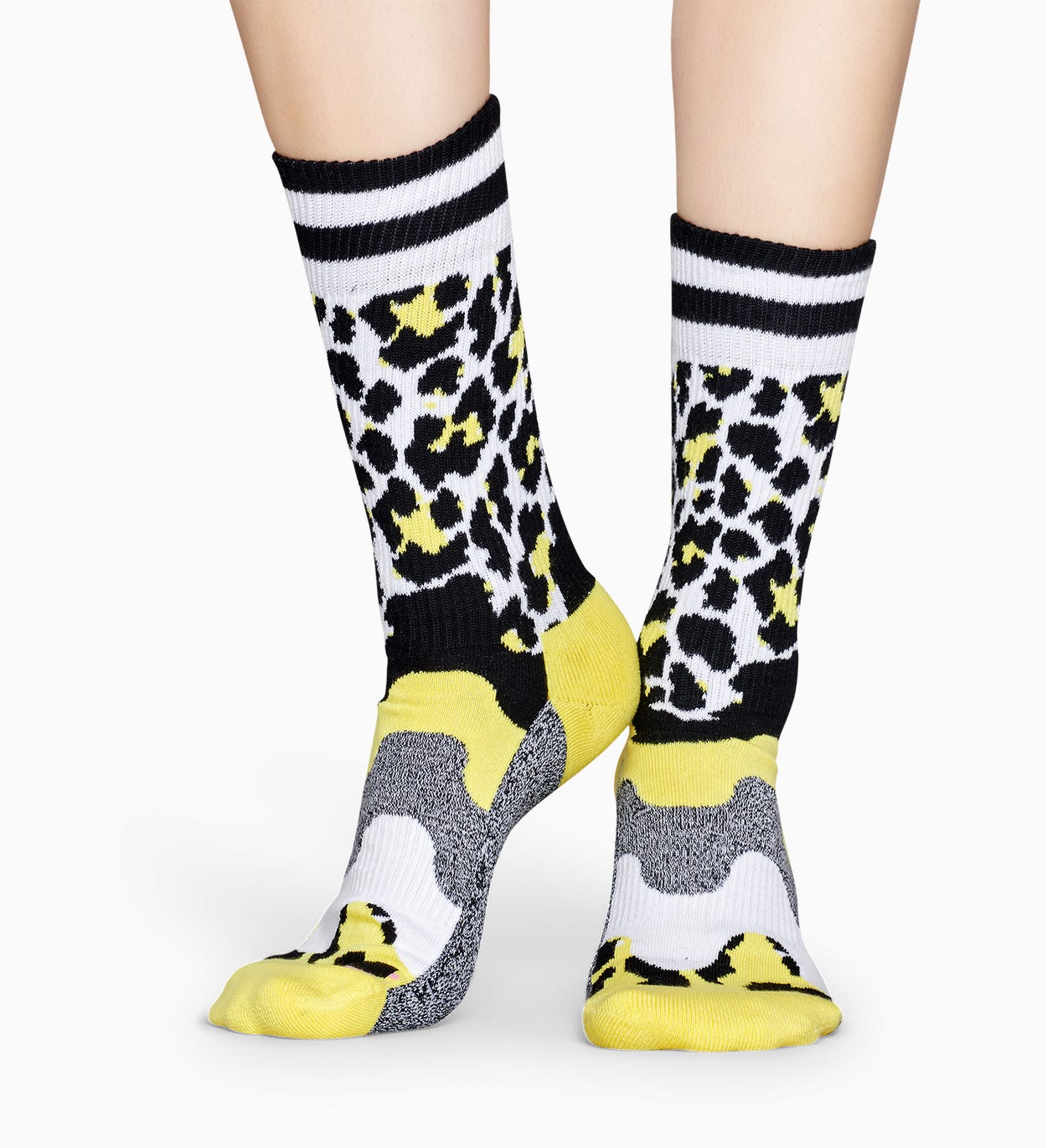 Graue Sportsocken: Tiere - ATHLETIC | Happy Socks