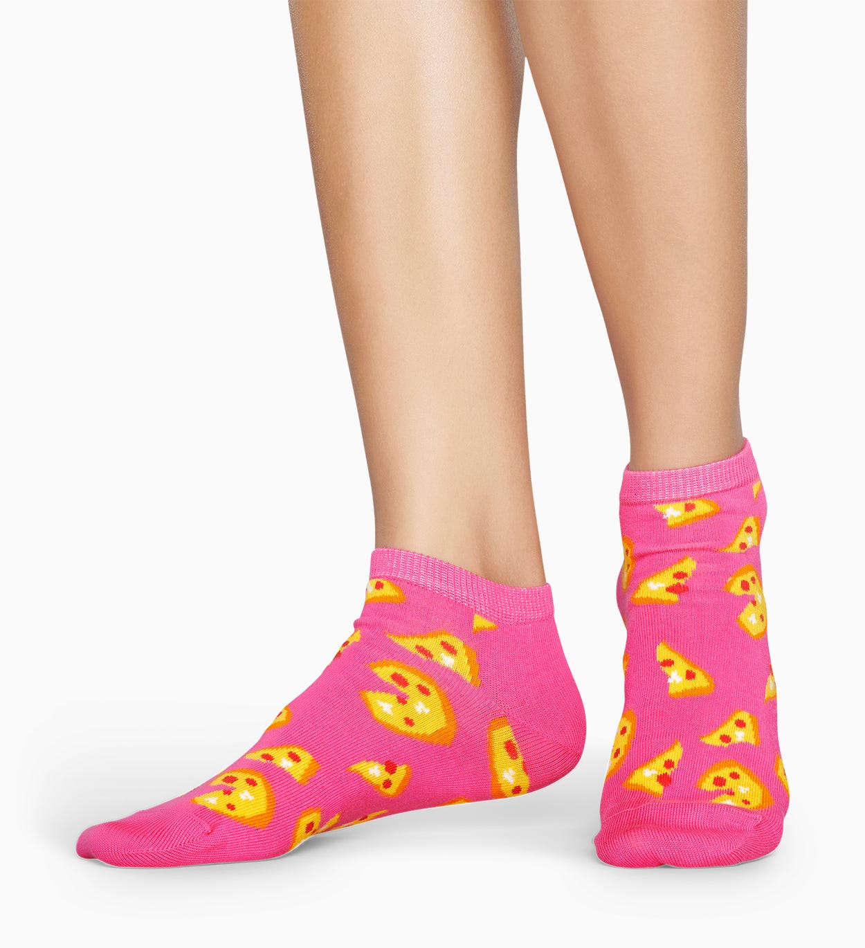 Pinke Low Socken: Pizza | Happy Socks