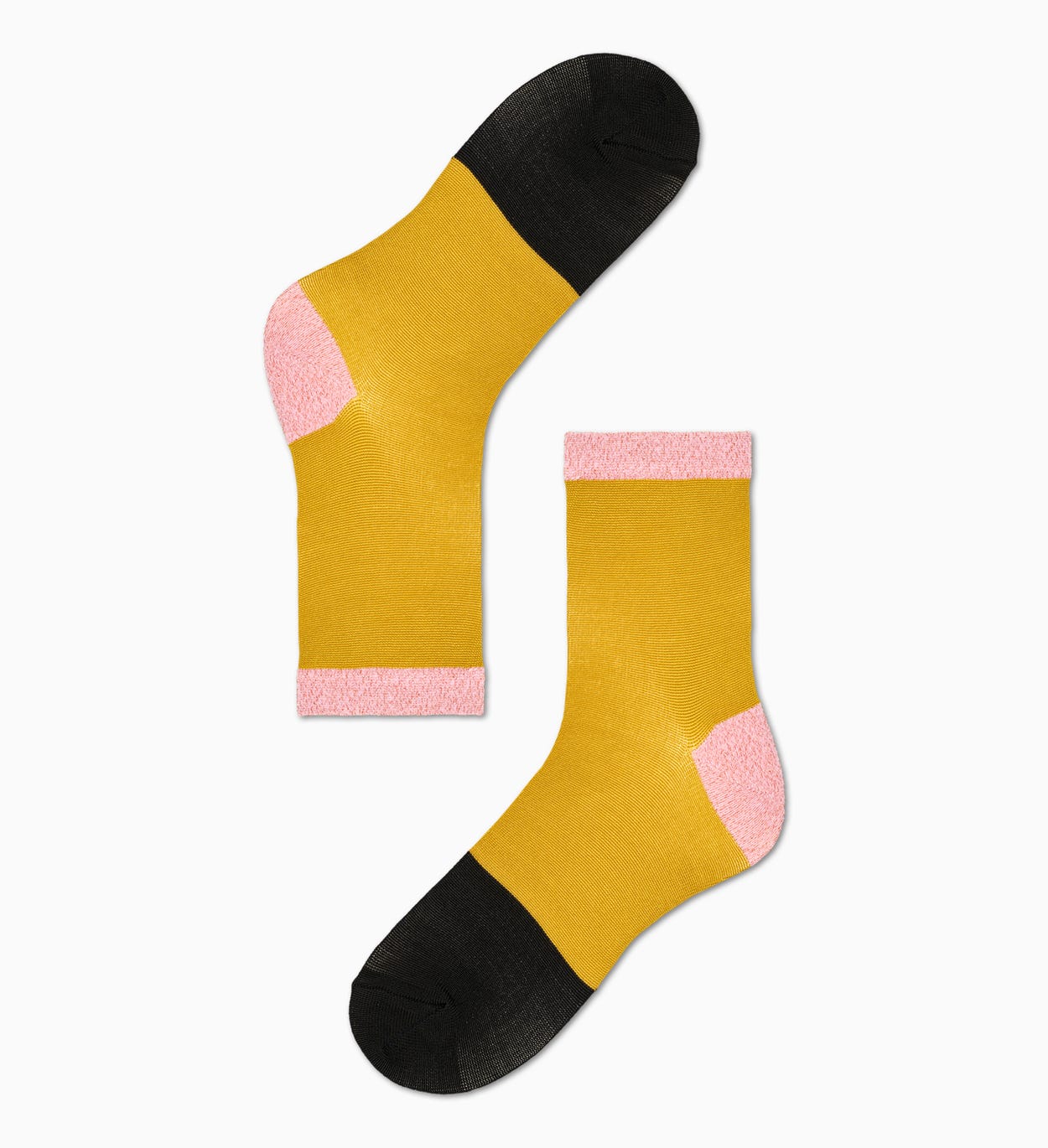 Gelbe Knöchelsocken: Liza | Hysteria by Happy Socks