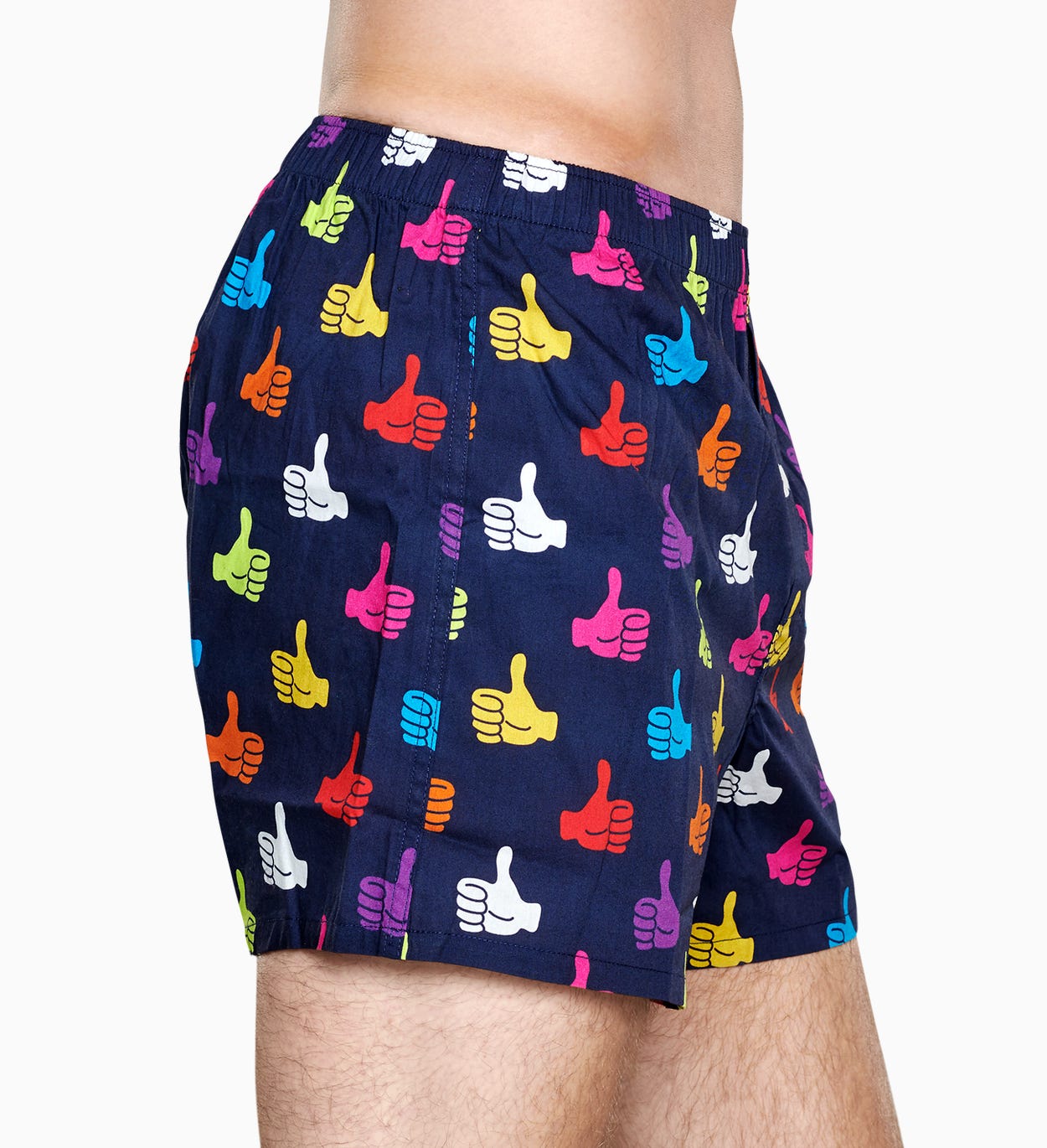 Herrenunterwäsche: Thumbs Up Boxer, Blau | Happy Socks