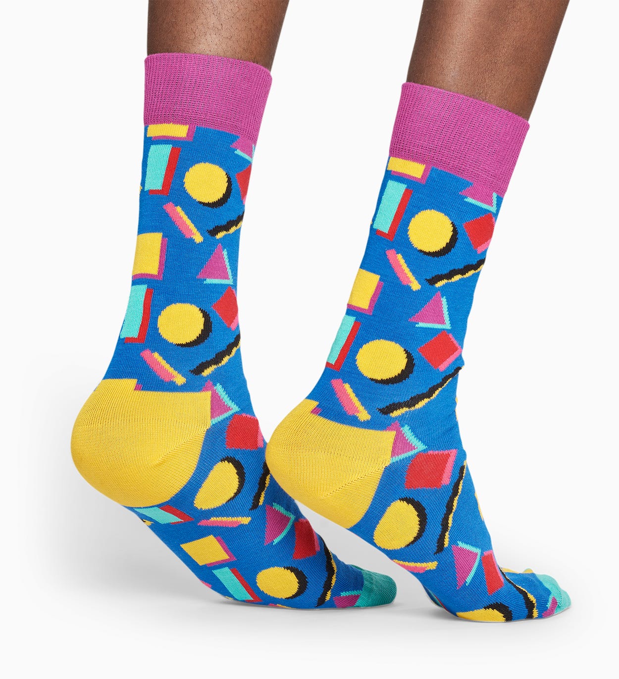Blue socks: Nineties pattern | Happy Socks