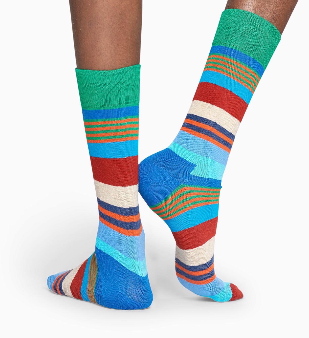 Blue socks: Multi Stripe pattern | Happy Socks
