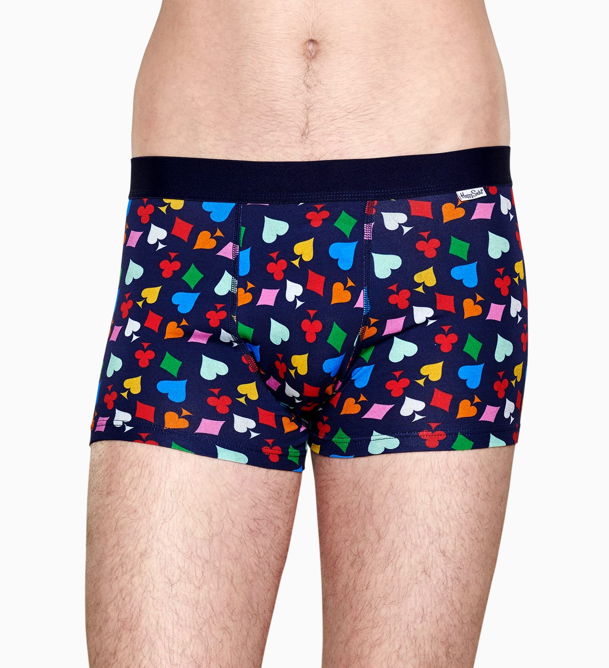 Herrenunterwäsche: Karten Trunk, Blau | Happy Socks