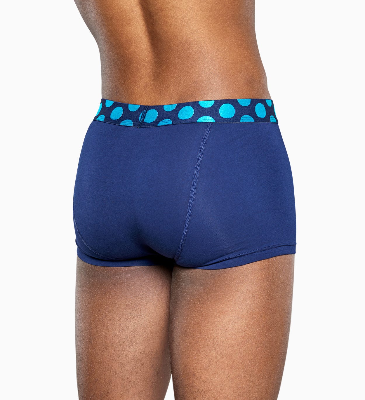 3er-Pack Pop Trunk, Blau - Herrenunterwäsche | Happy Socks