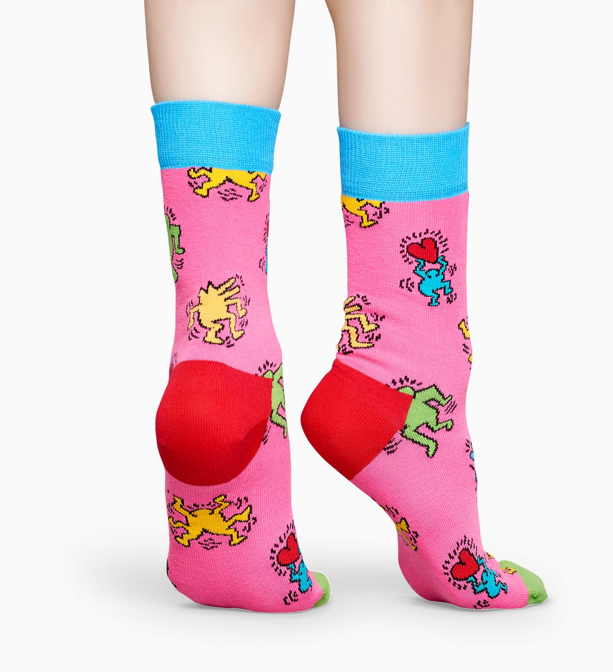 Happy Socks x Keith Haring: Dancing Socken