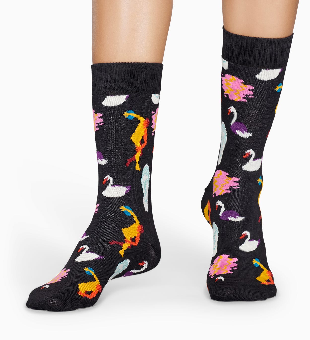 Gemusterte schwarze Socken: Park | Happy Socks
