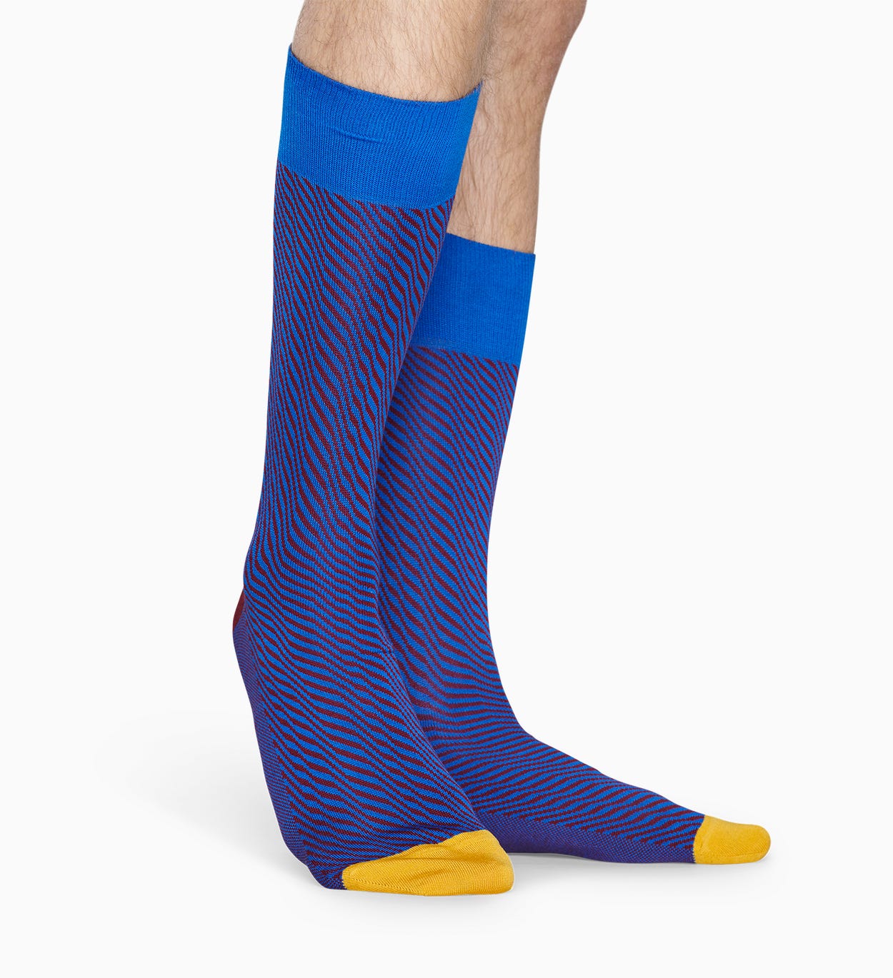 Blaue Anzugsocken: Volume - Dressed | Happy Socks