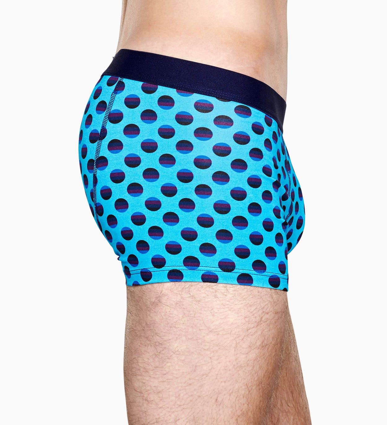 Herrenunterwäsche: Sunrise Dot Trunk, Blau | Happy Socks