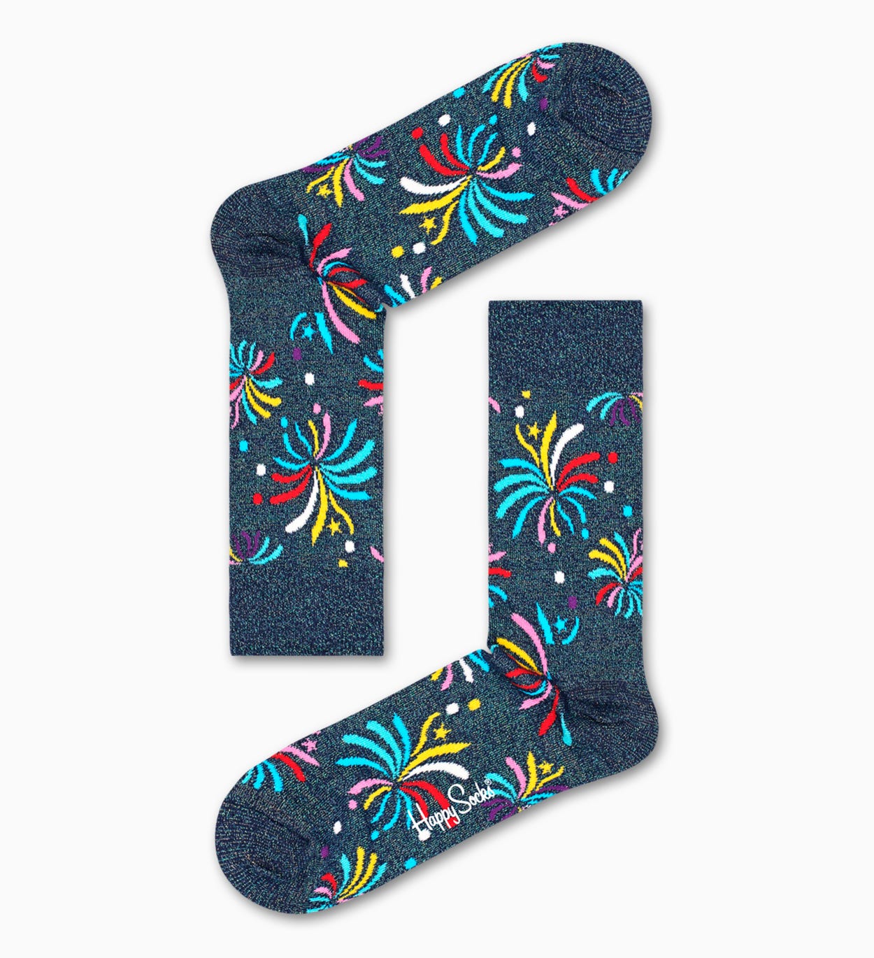 Gelbe New Year's Geschenkbox | Happy Socks